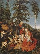 CRANACH, Lucas the Elder, Rest on the Flight to Egypt (mk08)